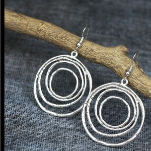 Fashion Layered Circle Earrings